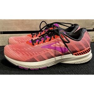 Brooks Ravenna Shoes Womens Size 9.5 Pink Orange‎ Running GuideRails 1202861B615